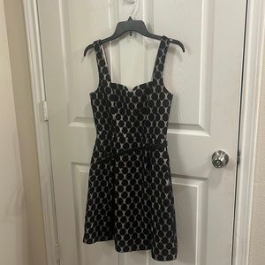 Trina Turk polka dot cocktail dress
